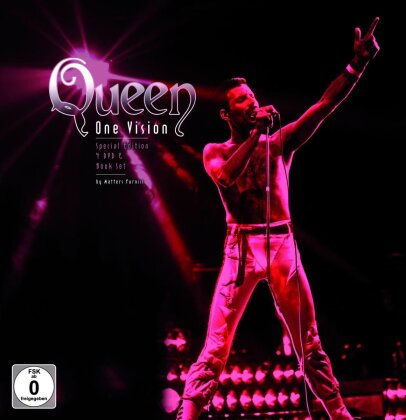 Queen - One Vision (4 DVDs + Buch)
