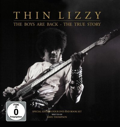 Thin Lizzy - The Boys Are Back (4 DVDs + Book)