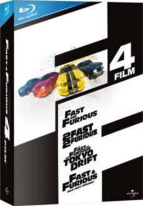 Fast and Furious Collection (4 Blu-rays)