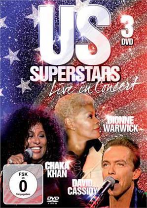 Khan Chaka, Warwick Dionne & Cassidy David - US Superstars - Live in Concert (3 DVDs)