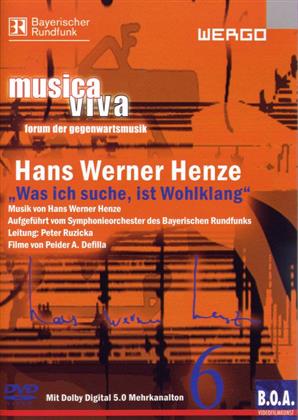 Henze Hans Werner - Was ich suche ist Wohlklang (Wergo)