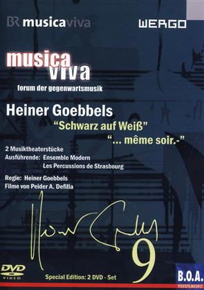Ensemble Modern & Les Percussions de Strasbourg - Schwarz auf Weiss / ...même soir (Wergo)