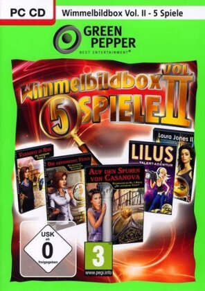 Green Pepper: Wimmelbildbox 2 - 5 Spiele