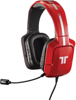 PRO Plus True 5.1 Surround Headset for PC - red