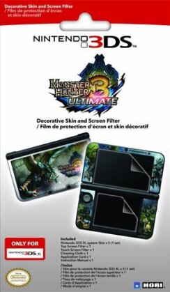 Nintendo 3DS - Monster Hunter Ultimate Folien-Set