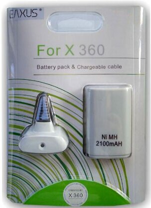 XB360 Play & Charge Kit EX Akku + Ladekabel für Controller