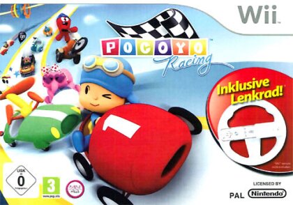 Pocoyo + Lenkrad Wii