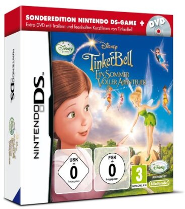 Tinkerbell 3 DS + DVD mit 5 feenhaften Kurzfilmen