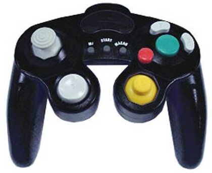 Game Cube Controller analog black EX incl. Shock, auch für Wii