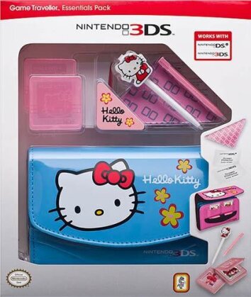 3DS Pack Essential Hello Kitty blue