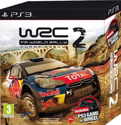 WRC 2 + Lenkrad-Halterung f.Contr. World Rally Chamionship