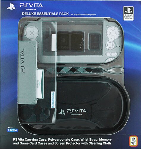 PS Vita - Zubehör-Set "PSV 500" (farblich sortiert, offiziell lizenziert)