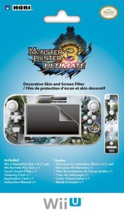 Wii U - Monster Hunter Ultimate Folien-Set
