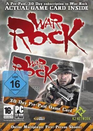 War Rock Pre-Paid Game Card