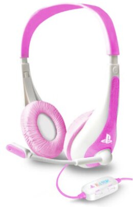 KidzPlay Stereo Gaming Headset - pink [Official Licensed Product][PS3]