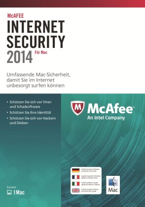 McAfee Internet Security for Mac 2014 - 1 User