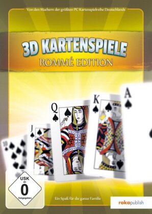 3D Kartenspiele - Rommé Edition