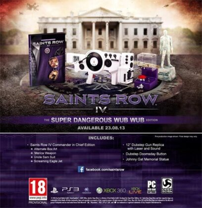 Saints Row 4 PS-3 UK WUB WUB Ed.