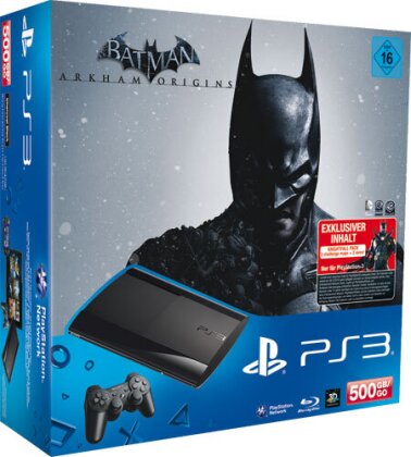 Sony PS3 500GB + Batman Arkham Origins