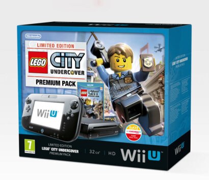 WiiU Konsole Premium + LEGO City Undercover