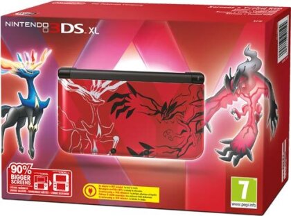3DS Konsole XL Pokemon XY red