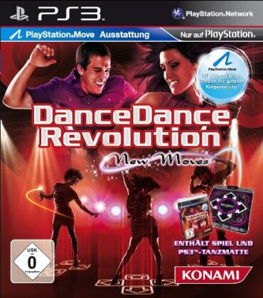 Dance Dance Revolution - New Moves + Tanzmatte