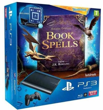 PlayStation 3 12 GB + Das Buch der Zaubersprüche + Move Starter Pack
