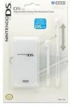 Hori DS Lite Adjustable Stylus Pen & Game case Off. Lic. white