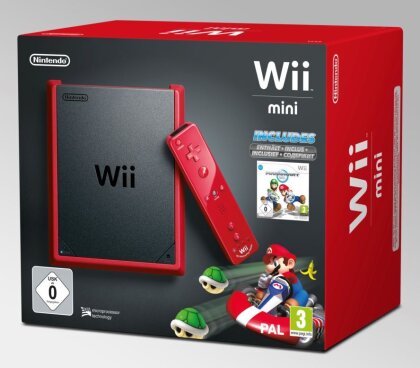 Nintendo Wii mini Konsole inkl. Mario Kart