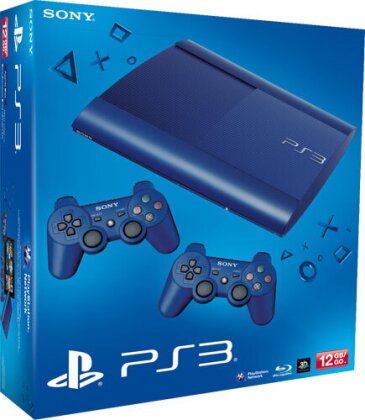 Sony PS3 12 GB blau + 2. Controller Model 4004