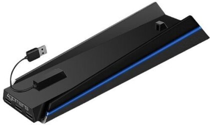 PS4 - Dual Stand mit USB Multi Hub 4fach
