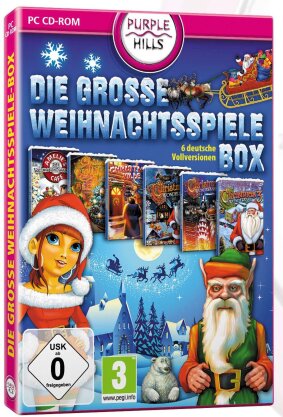 Große Weihnachtsspiele-Box