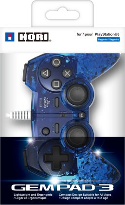 PS3 Controller Gem Pad (Sapphire)