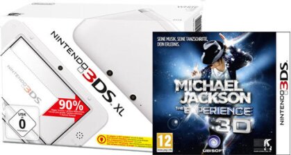 3DS Konsole XL white + MJ Experience