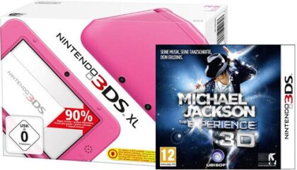 3DS Konsole XL pink + MJ Experience