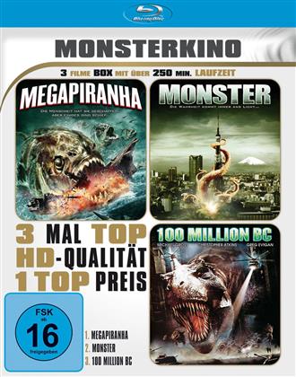 Monsterkino - Mega Piranha / Monster / 100 Million BC