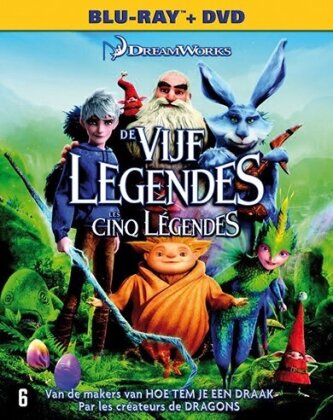 Les Cinq Légendes (2012) (Blu-ray + DVD)