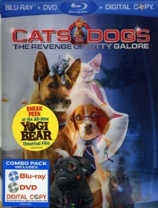 Cats & Dogs - The Revenge of Kitty Galore (2010) (Blu-ray + DVD + Digital Copy)