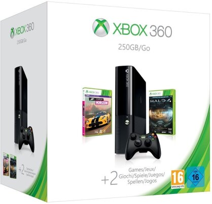 XBOX 360 Konsole 250 GB + Halo4 / Forza Horizon