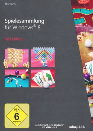 Spielesammlung für Windows 8 - Red Edition