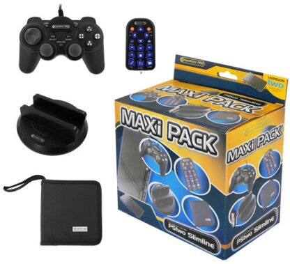 PS2 Controller Max Pack Standfuss+Tasche+Fernbedienung+Controller