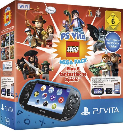 PSVITA Konsole Wifi Mega Pack Lego