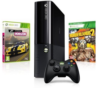Xbox 360 250 GB Spring Value Bundle inkl. Borderlands 2 + Forza Horizon