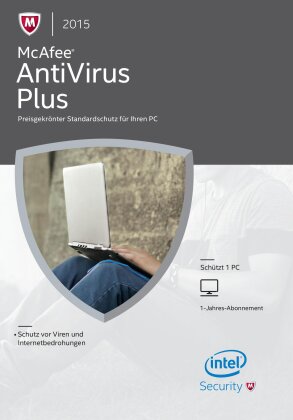 McAfee AntiVirus Plus 2015 - 1 User (PC)