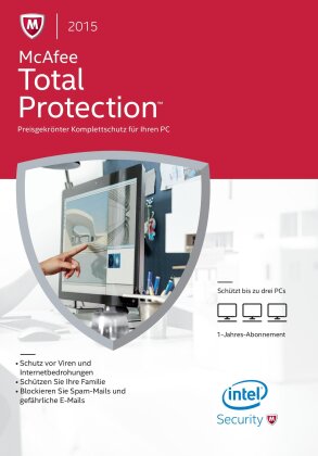 McAfee Total Protection 2015 - 3 User Upgrade