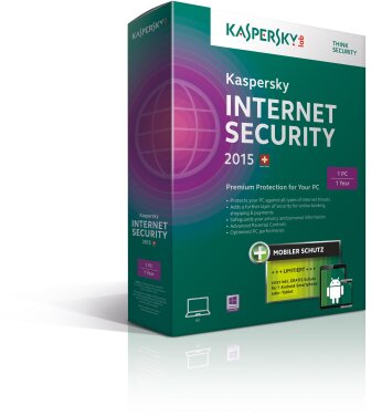 Kaspersky Internet Security 2015 1 User incl. Android (Limited Edition)