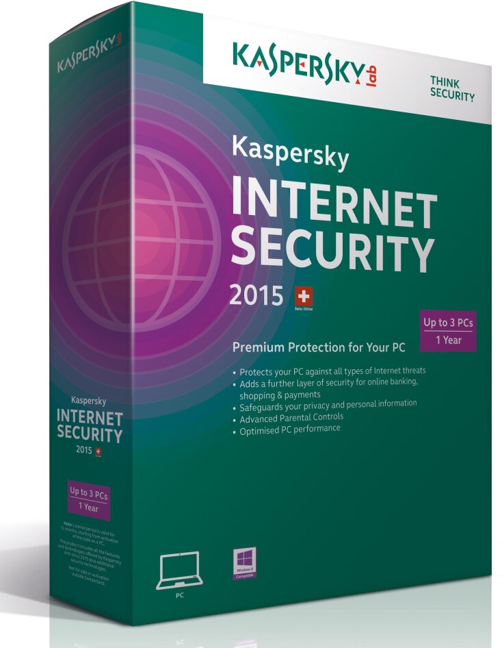 Kaspersky Internet Security 2015 3User PC