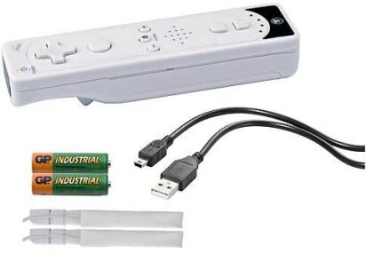 Wii Controller Remote XL+ Premium white