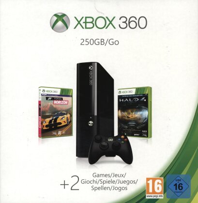 XBOX 360 Spring Bundle - Console 250 GB +Forza Horizon/Halo 4