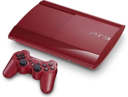 Sony Playstation 3 500GB Rot